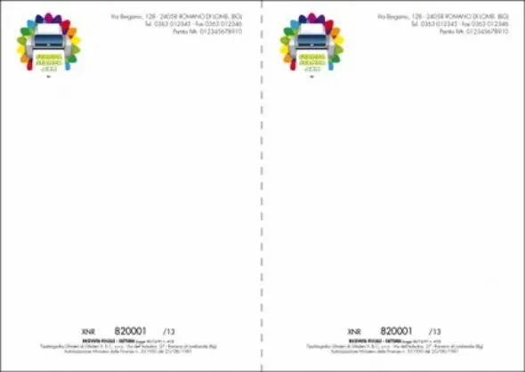 BLOCCHI RICEVUTE GENERICHE DA 50 FOGLI - Stampastampa tipografia online  ecommerce
