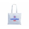 Borsa shopper manici lunghi 40x40 bandiera CHATEAUROUX