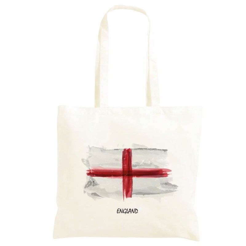 Borsa england Shopper manici lunghi disegno acquarello 307