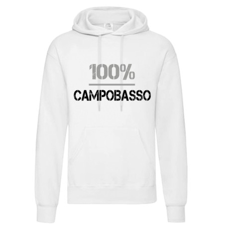 Felpa 100% Campobasso uomo donna tifosi calcio curva stadio