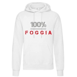 Felpa 100% Foggia Rossonero...