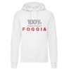 Felpa 100% Foggia Rossonero uomo donna tifosi calcio