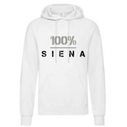 Felpa 100% Siena uomo donna tifosi calcio