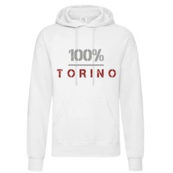 Felpa 100% Torino granata uomo donna tifosi calcio