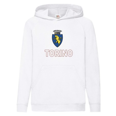 Felpa stemma TORINO uomo donna tifosi calcio