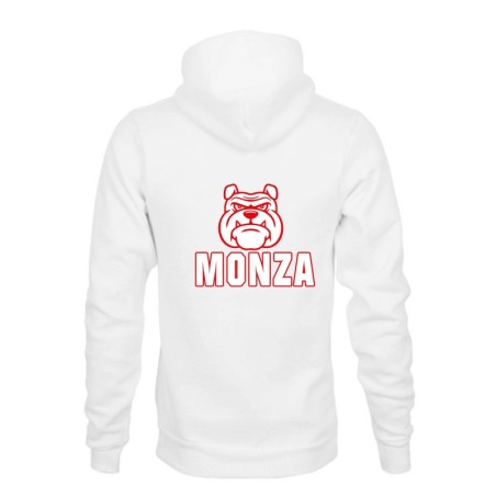 Felpa MONZA BULLDOG stampa retro uomo donna tifosi calcio monzesi