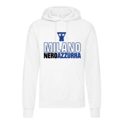 Felpa Milano NEROAZZURRA...