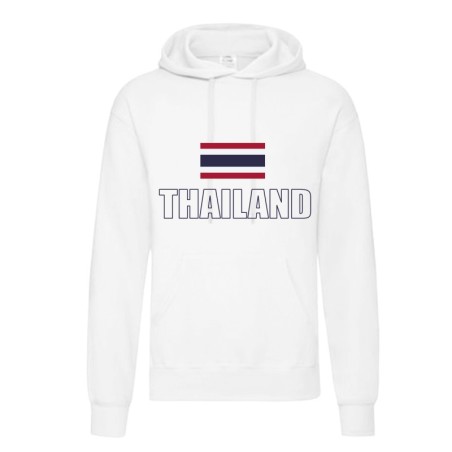 Felpa THAILAND / bandiera tasconi e cappuccio uomo donna