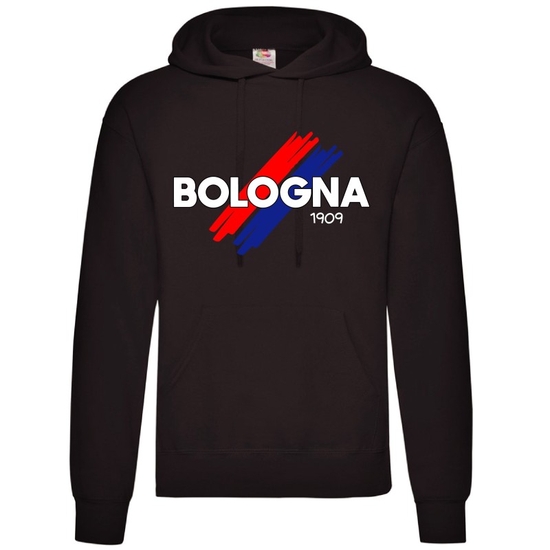 Felpa / bandiera stemma Bologna tifosi calcio bolognesi