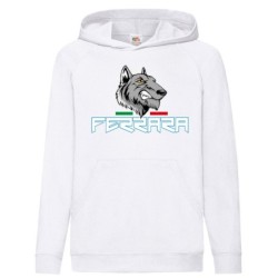 Felpa lupo Ferrara ultras stadio tifosi uomo donna bambino 35