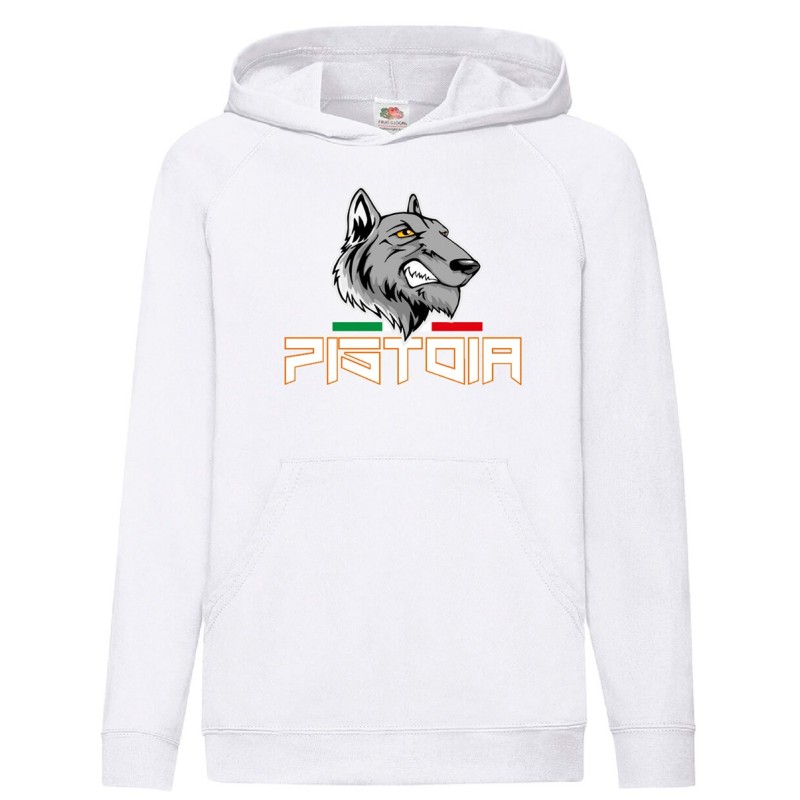 Felpa lupo Pistoia ultras stadio tifosi uomo donna bambino 74