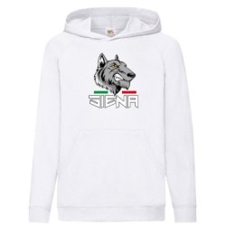 Felpa lupo Siena ultras...