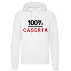 Felpa 100% Caserta Rosso...