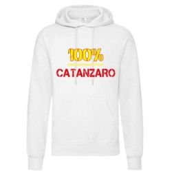 Felpa 100% Catanzaro Giallo Rosso uomo donna tifosi calcio