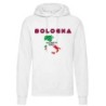 Felpa 100% made in Italy Bologna uomo donna tifosi calcio