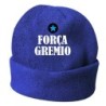 Cappello invernale Forza Gremio Brasile blu ricamato in pile / polar taglia unica / cod. 42 uomo - donna