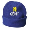 Cappello invernale Gent Belgio Blu ricamato in pile / polar taglia unica / cod. 20 uomo - donna