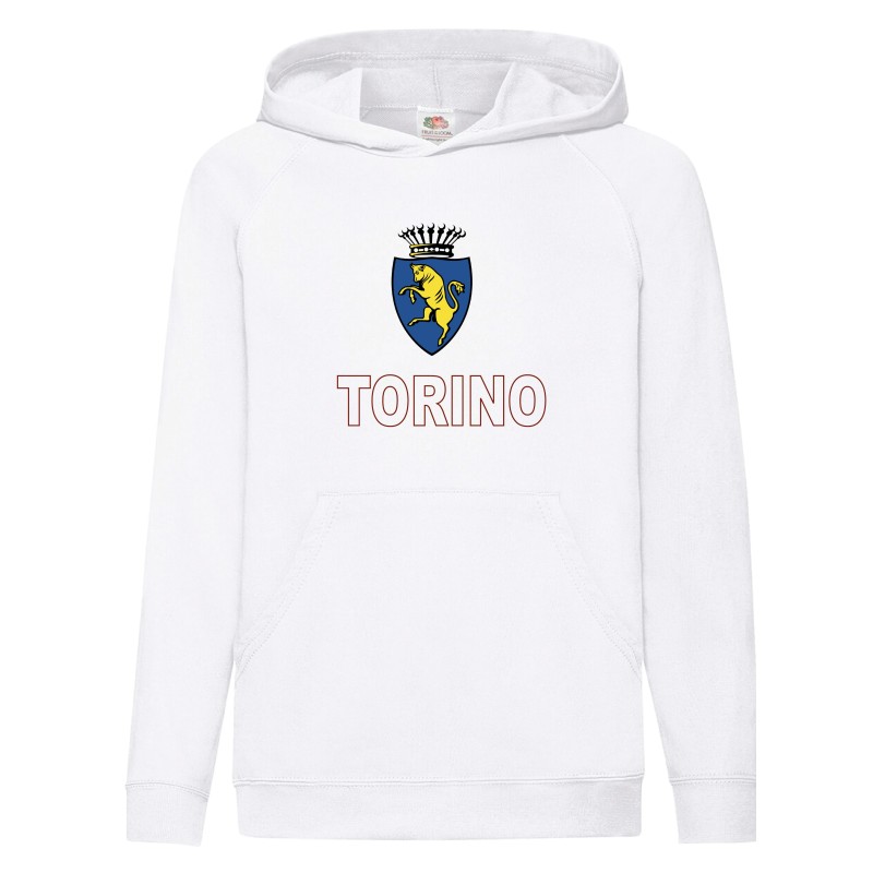 Felpa stemma TORINO uomo donna tifosi calcio