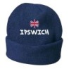 Cappello invernale Ipswich inghilterra blue ricamato in pile / polar taglia unica / cod. 16