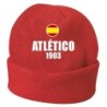 Cappello invernale Atletico 1903 spagna rosso ricamato in pile / polar taglia unica / cod. 133