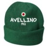 Cappello invernale Avellino 1912 verde ricamato in pile / polar taglia unica / cod. 63