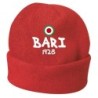 Cappello invernale Bari 1928 rosso ricamato in pile / polar taglia unica / cod. 64