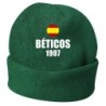 Cappello invernale Beticos 1907 Spagna verde ricamato in pile / polar taglia unica / cod. 143