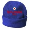 Cappello invernale Bologna 1909 blue ricamato in pile / polar taglia unica / cod. 43