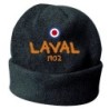 Cappello invernale Laval Francia arancione ricamato in pile / polar taglia unica / cod. 3