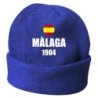 Cappello invernale Malaga Spagna blue ricamato in pile / polar taglia unica / cod. 139