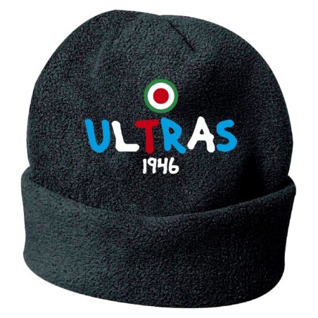 Cappello invernale Ultras genova 1946 blucerchiato ricamato in pile / polar taglia unica / cod. 58