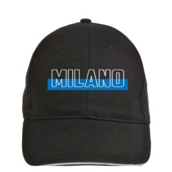 Cappellino ricamato MILANO...