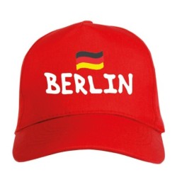 Cappellino ricamato BERLIN...