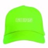 Cappellino ricamato GOIAS verde - sportivo ultras, in poliestere, 5 pannelli, regolazione in velcro