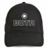 Cappellino ricamato BOTAFOGO nero - sportivo ultras, in poliestere, 5 pannelli, regolazione in velcro