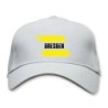 Cappellino bianco Dresden Germania con bandiera - tifosi calcio - sportivo ultras, in poliestere, 5 pannelli,