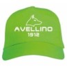 Cappellino ricamato Avellino Lupo colore verde chiaro Cappellino in poliestere, 5 pannelli,