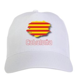 Cappellino bianco Catalunia...