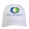 Cappellino bianco East Yorkshire UK bandiera - sportivo ultras, in poliestere, 5 pannelli 160