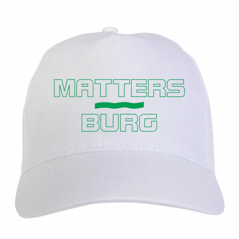 Cappellino Mattersburg ricamato chiusura in velcro - sportivo ultras, in poliestere