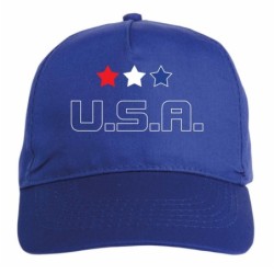 Cappellino U.S.A. ricamato...