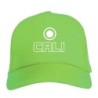 Cappellino ricamato Cali Colombia bianco verde chiusura in velcro - sportivo ultras, in poliestere