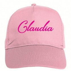 Cappellino ricamato Claudia...