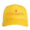 Cappellino ricamato Cobresal giallo Colombia chiusura in velcro - sportivo ultras, in poliestere