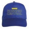 Cappellino ricamato Rosario Argentina chiusura in velcro - sportivo ultras, in poliestere