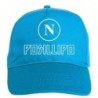 Cappellino ricamato quartiere Posillipo quartiere Napoli chiusura in velcro - sportivo ultras, in poliestere