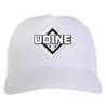 Cappellino bianco ricamato rombo Udine con tricolore - sportivo ultras, in poliestere