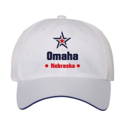 Cappellino ricamato Omaha...