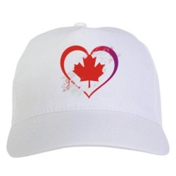 Cappellino bianco Canada...