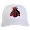 Cappellino bianco Toro boxeur stampato sublimazione sportivo ultras 20 baseball